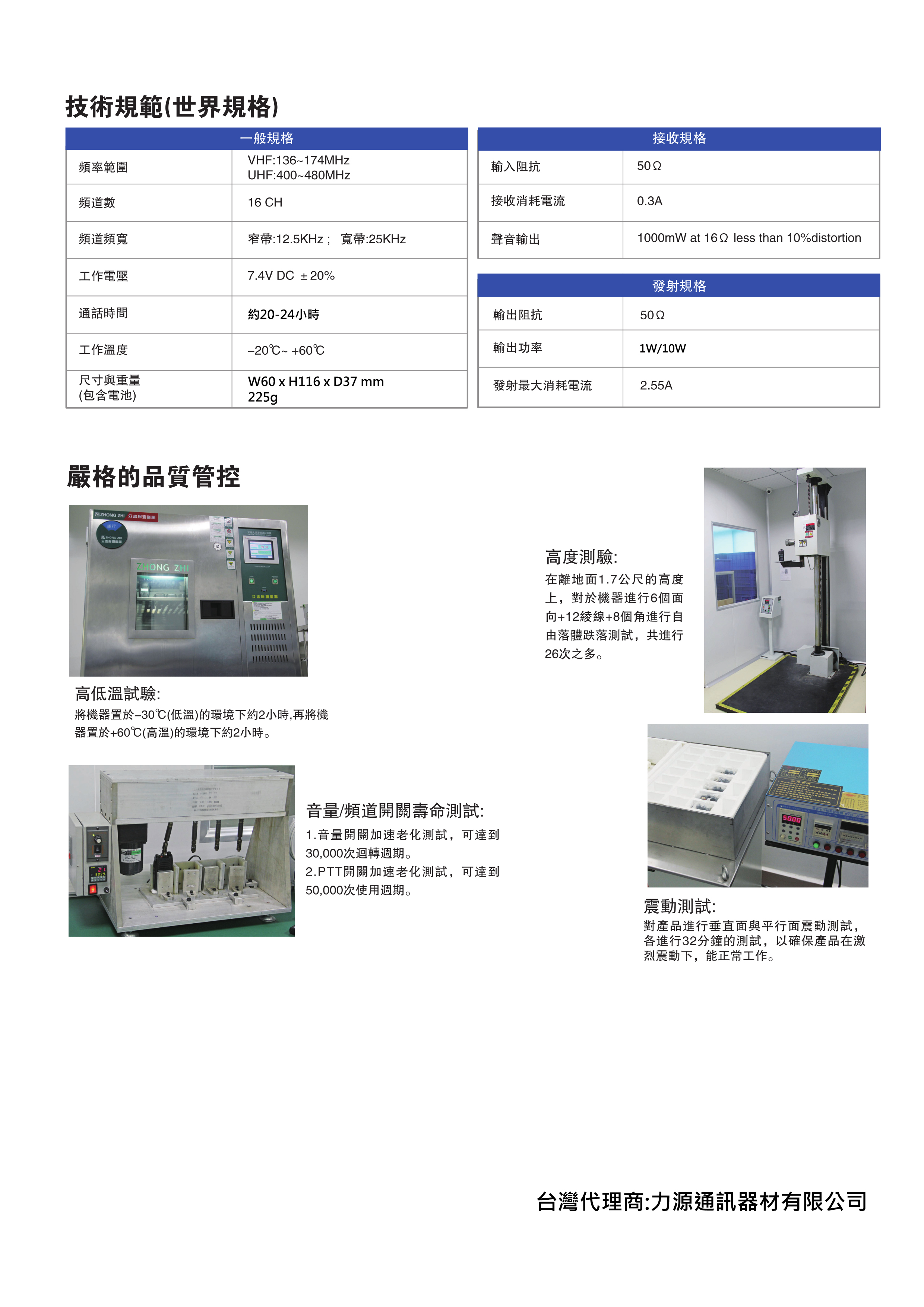 HG-10Wpro 長距離無線電對講機